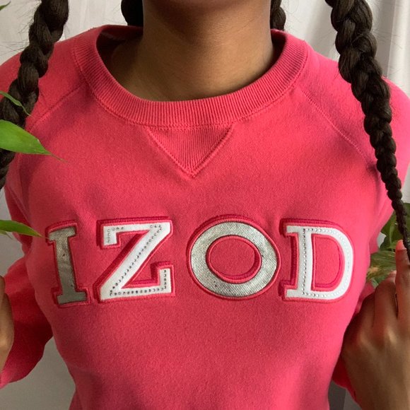 Izod Rhinestone sweatshirt - Picture 3 of 4